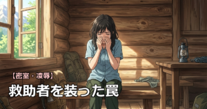 山小屋の罠